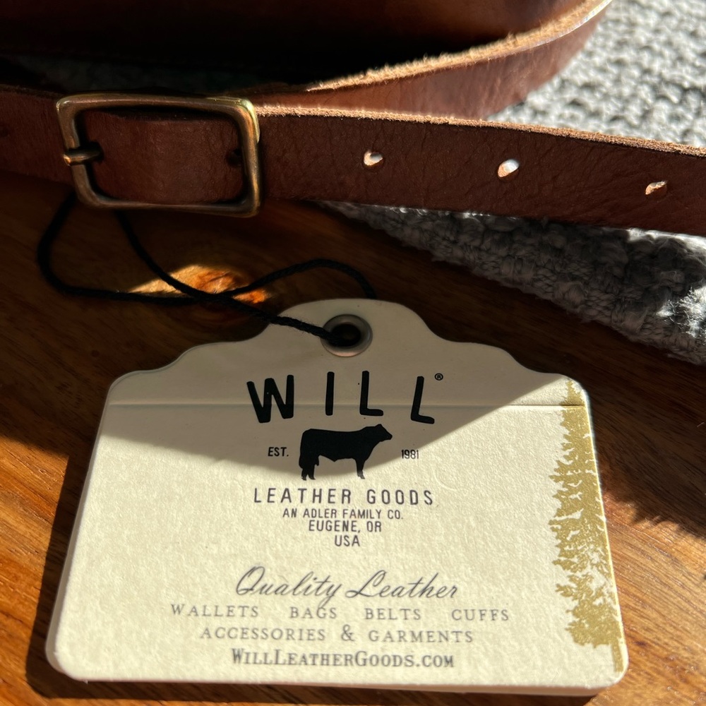 Will Leather Goods adorable crossbody with tassel! - Picture 10 of 11